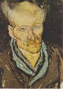 Vincent Van Gogh Portrait of a patient at the Hospital Saint-Paul Spain oil painting artist